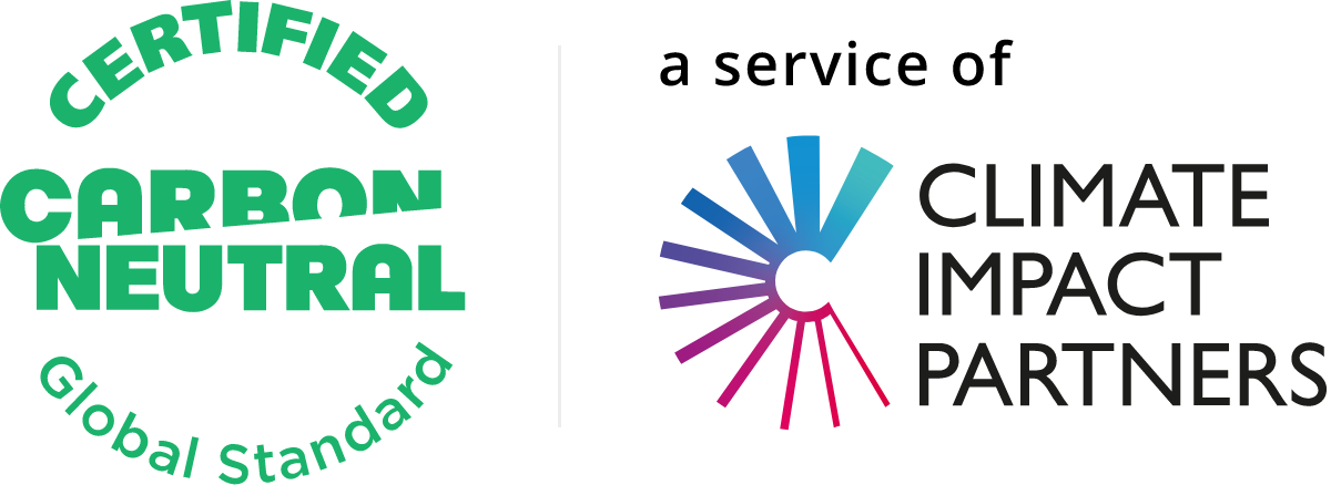 CarbonNeutral certified – a service of Climate Impact Partners